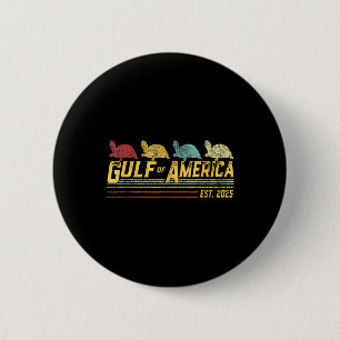 Golf van de VS Amerika EST 2025 Schildpad Ronde Button 5,7 Cm