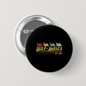 Golf van de VS Amerika EST 2025 Schildpad Ronde Button 5,7 Cm (Voorkant /achterkant)