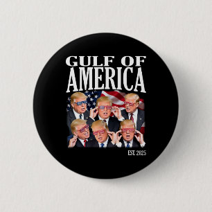 Golf van de VS Amerika EST 2025 Trump Golf van de Ronde Button 5,7 Cm