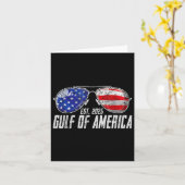 Golf van de VS Amerika EST 2025 Zonnebril Amerikaa Kaart (Gele Bloem)