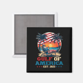 Golf van de VS Amerika Mexico Golf EST 2025 VS Ame Magneet (Voorkant / Achterkant)