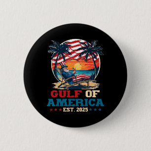 Golf van de VS Amerika Mexico Golf EST 2025 VS Ame Ronde Button 5,7 Cm