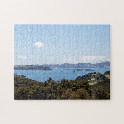 Golf van eilanden, Nieuw-Zeeland Legpuzzel (Horizontaal)