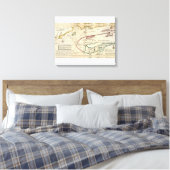 Golf van Fundy en haven van Annapolis Royal Canvas Afdruk (Insitu (Slaapkamer))