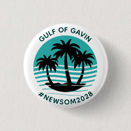 Golf van Gavin | Grappige politieke humor Ronde Button 3,2 Cm