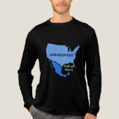Golf van Gavin | Newsom 2028 Tri-Blend Shirt (Voorkant volledig)