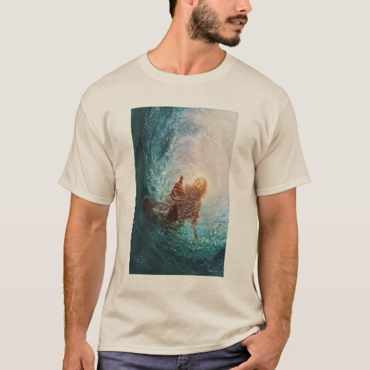 Golf van geloof t-shirt (Voorkant)
