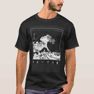 Golf van Kanagawa Hokusai Japanse Kleine T-shirt