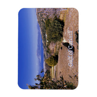 Golf van Korinthe magneet