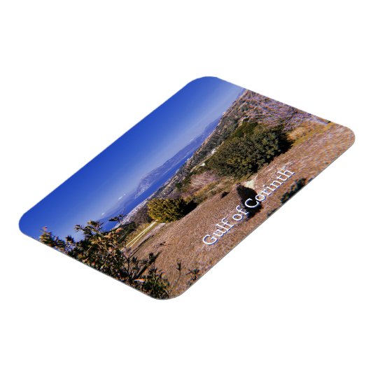 Golf van Korinthe magneet (Linkerzijde)