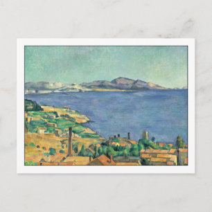 Golf van Marseille door Paul Cezanne Briefkaart