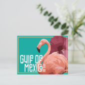 Golf van Mexico 1550 Originele Historische Briefkaart (Staand voorkant)