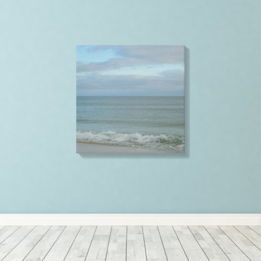 Golf van Mexico Beach Canvas Afdruk (Insitu (Houten vloer))