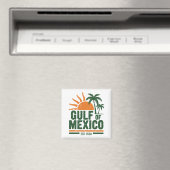 Golf van Mexico Beach Sunset Magneet (Insitu (Vaatwasser))
