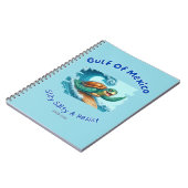 Golf van Mexico Blijf zout en weersta Notitieboek (Linkerzijde)