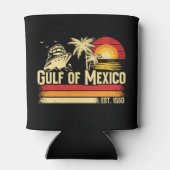 Golf van Mexico blijft zout  Blikjeskoeler (Achterkant)