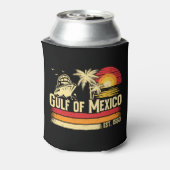 Golf van Mexico blijft zout  Blikjeskoeler (Blikje Achterkant)