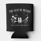 Golf van Mexico blijft zout en verzet zich Blikjeskoeler (Achterkant)