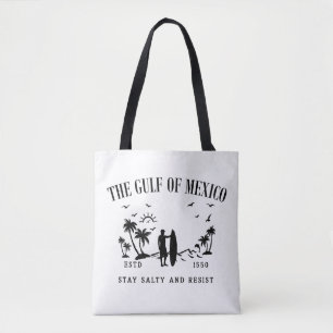 Golf van Mexico blijft zout en verzet zich Tote Bag