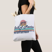 Golf van Mexico blijft zout en weerstaat vissen Tote Bag (Dichtbij)