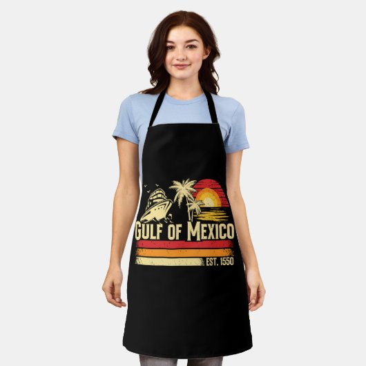 Golf van Mexico blijft zout  Schort (Gedragen)