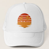 Golf van Mexico blijft zout  Trucker Pet (Voorkant)