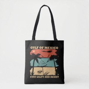 Golf van Mexico blijft zoute weerstand bieden Tote Bag