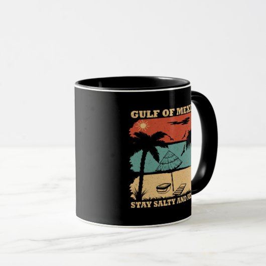 Golf van Mexico blijft zoute weerstand Mok (Voorkant rechts)