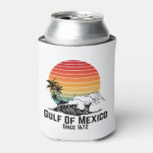 Golf van Mexico Blikjeskoeler (Blikje Voorkant)