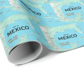 Golf van Mexico Cadeaupapier (Rol Hoek)