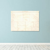 Golf van Mexico Canvas Afdruk (Insitu (Houten vloer))