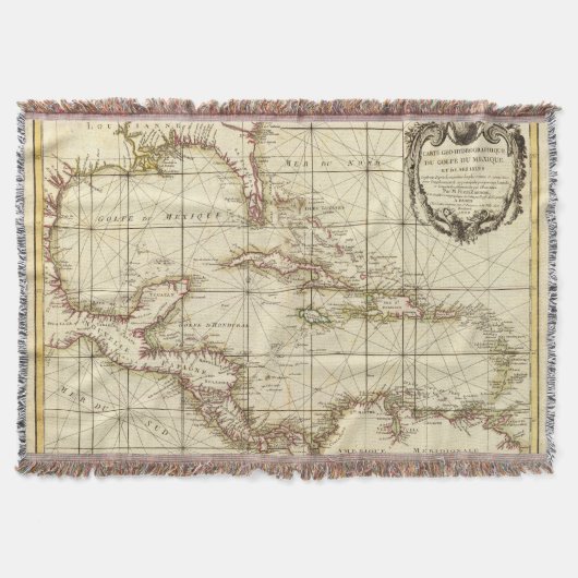 Golf van Mexico Deken (Voorkant)