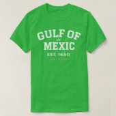 GOLF VAN MEXICO EST 1550 1 T-SHIRT (Design voorkant)