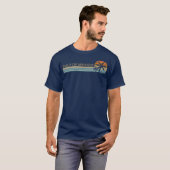 Golf van Mexico Est 1550 Resist Retro Beach T-shirt (Voorkant volledig)