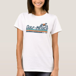 Golf van Mexico Est 1550 Retro Beach Golf van Mexi T-shirt