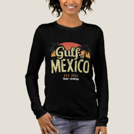 Golf van Mexico est. 1550 Retro strandvibe vintage Tri-Blend Shirt