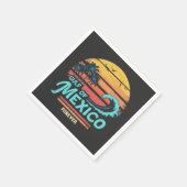 Golf van Mexico Forever Beach Mexicaans Servet (Hoek)
