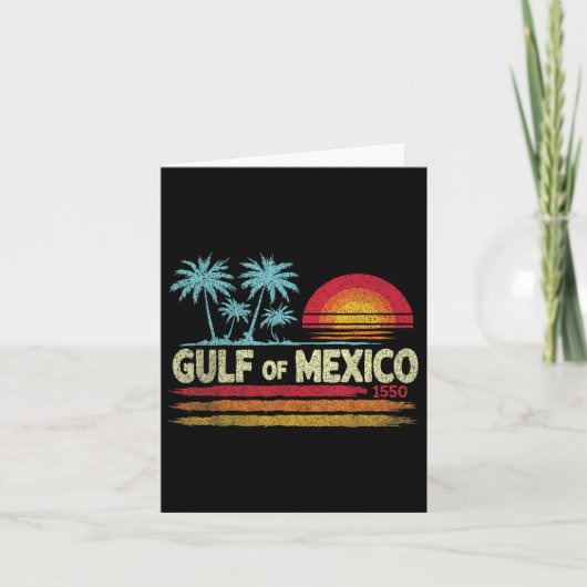 Golf van Mexico Kaart (Voorkant)