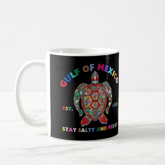Golf van Mexico Koffiemok (Links)