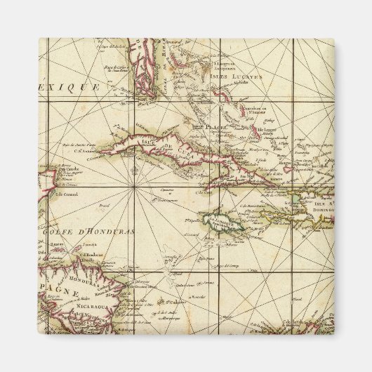 Golf van Mexico Magneet (Voorkant)