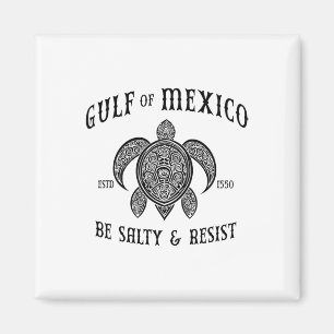 Golf van Mexico moet zout zijn en weerstand bieden Magneet