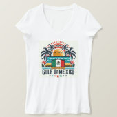 Golf van Mexico Opgericht 1550, T-shirt (Design voorkant)