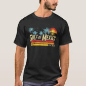 Golf van Mexico Palms zomervakantie Golf T-shirt (Voorkant)