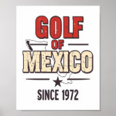 Golf van Mexico' Parodie met  Poster (Voorkant)