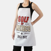 Golf van Mexico' Parodie met  Schort (Insitu)