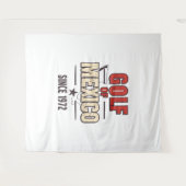 Golf van Mexico' Parodie met  Wandkleed (Voorkant (horizontaal))