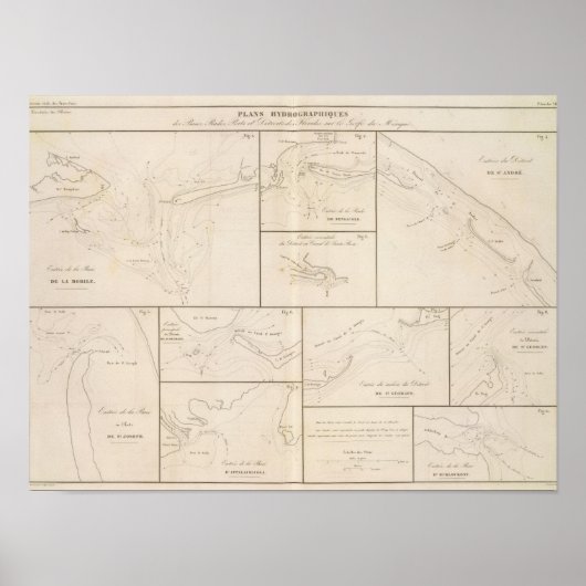 Golf van Mexico Poster (Voorkant)