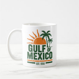 Golf van Mexico Retro Travel Souvenir Koffiemok