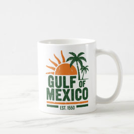 Golf van Mexico Retro Travel Souvenir Koffiemok