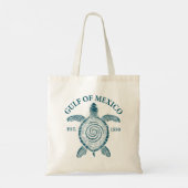 Golf van Mexico Schildpad est 1550 El Golfo De Méx Tote Bag (Achterkant)